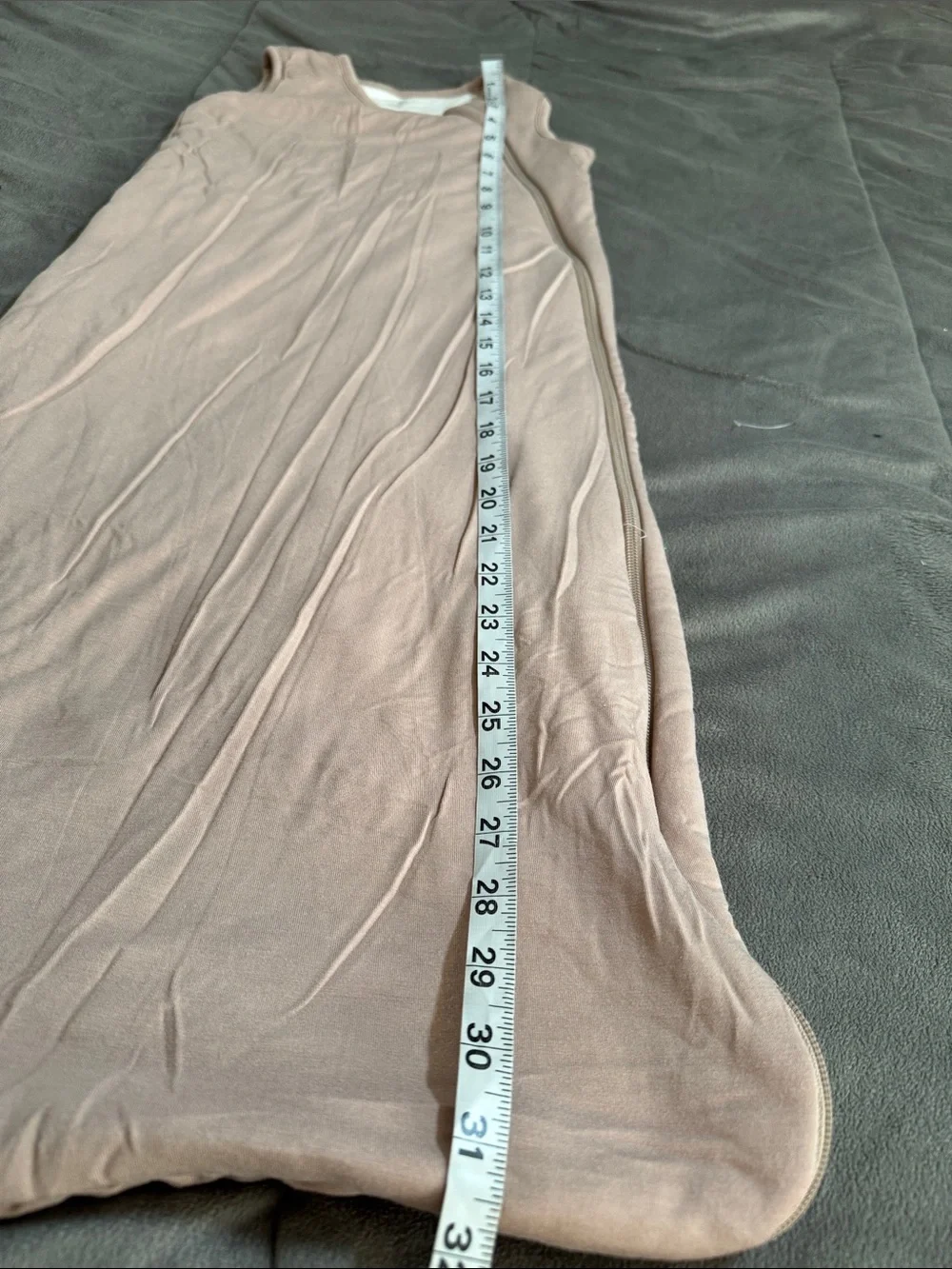 Kyte BABY Sleeveless Maxi Sleep Sack in dusty Pink